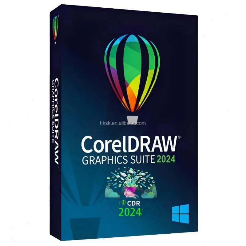 24hours/7 Coreldraw Graphics Suite 2024 Vector Drafting and Design Software Simple Installation Guarantee After-sales Software