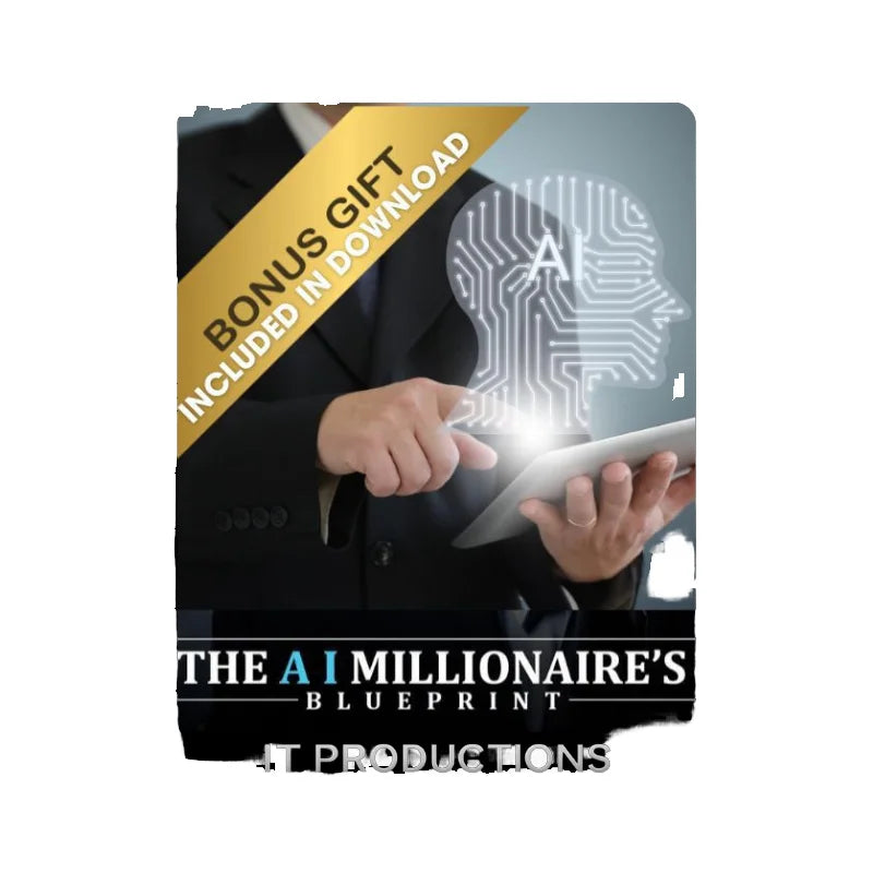 Millionaire's Blueprint Premium AI Applications Product Including Bonus Material A.I.