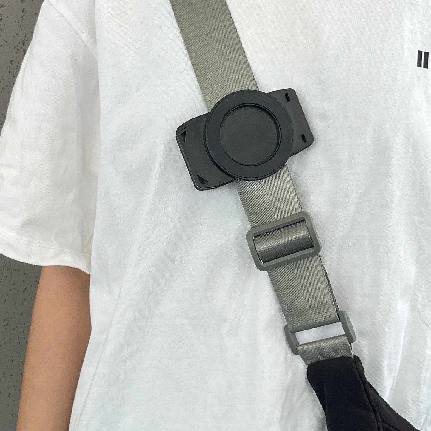 Free Hands Magnetic Belt Clip Holder Mobile Phone Holder Backpack Clip Metal Hook Spring Rope For Magsafe iPhone Accessories