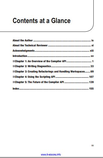 .NET Development Using the Compiler API