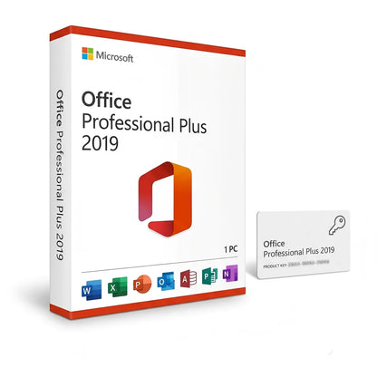 Office 2019 Professional Plus Online Key Retail Version  Multi-language PC Software for 1 Device