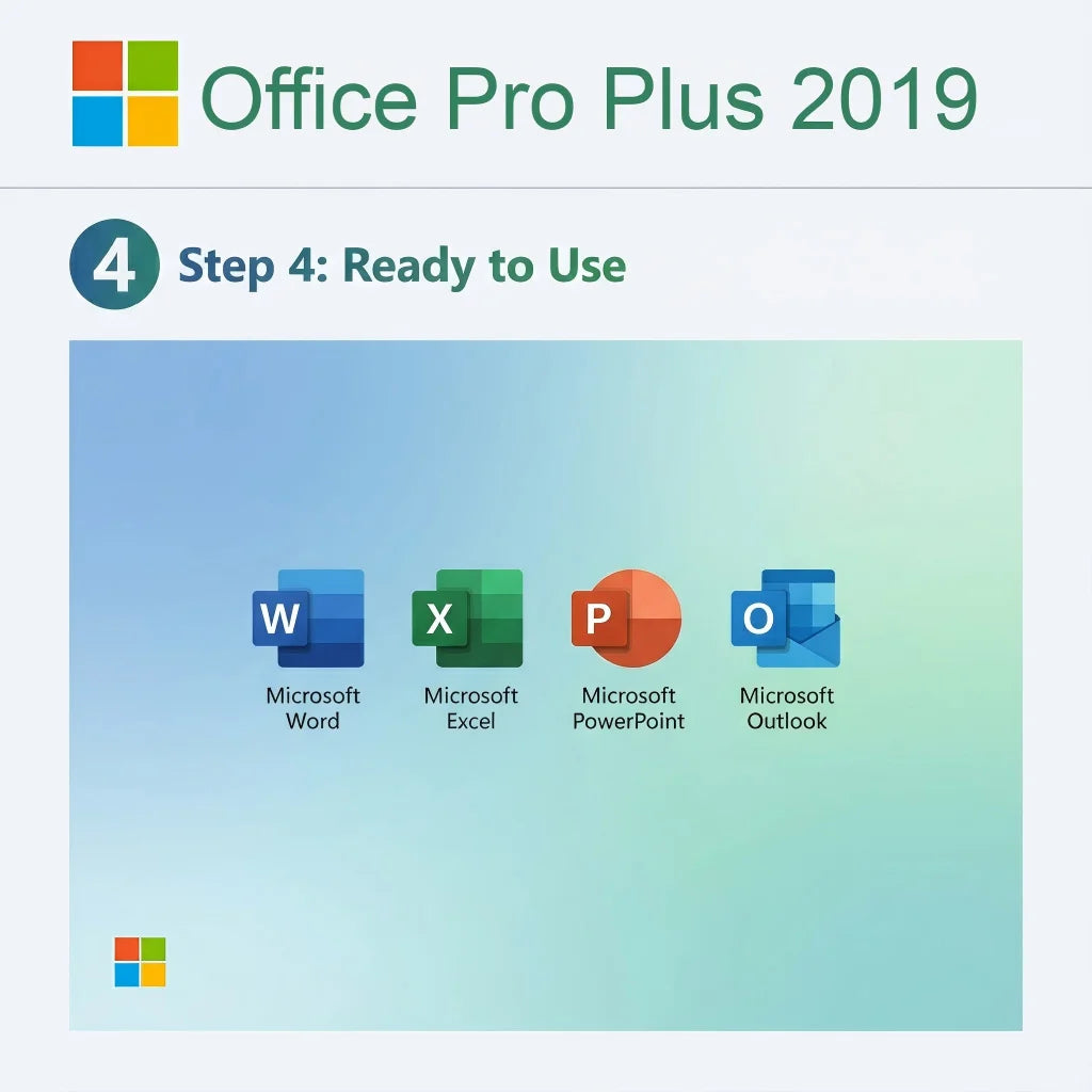 Office 2019 Professional Plus Online Key Retail Version  Multi-language PC Software for 1 Device