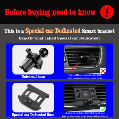 Car Mobile Phone Holder for MG RX5 2016 2017 2018 2019 Telephone Wireless Charging Bracket Air Vent Auto Accessories for Iphone