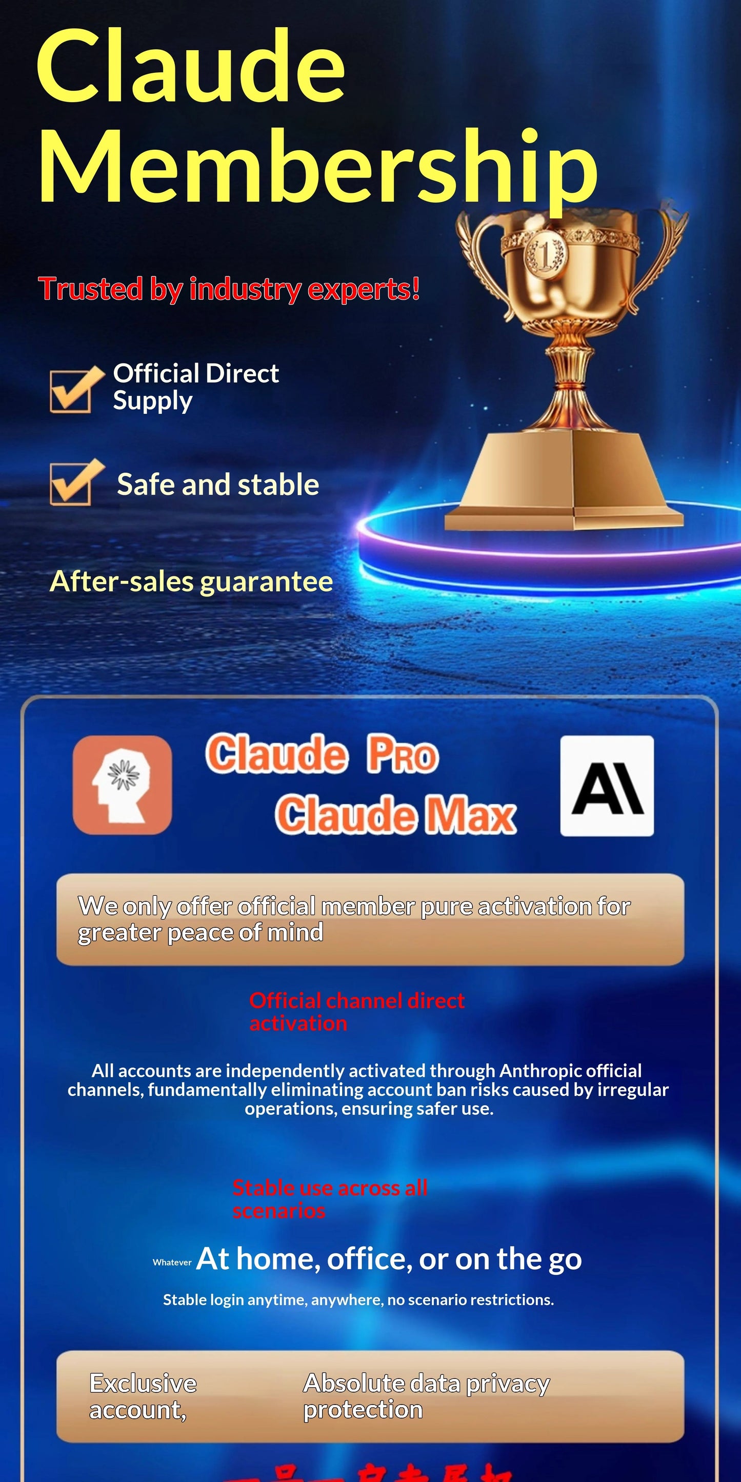 Claude Claude4 Max Pro Opus Exclusive Official Website Use Stock Subscription