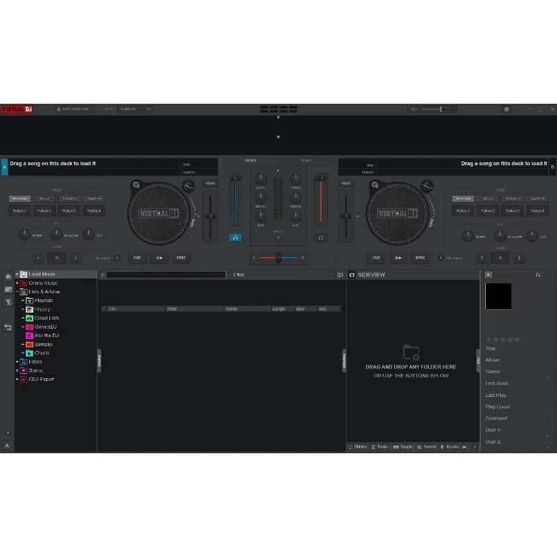 Win Send Download Link DJ Mixing Software Atomix VirtualDJ