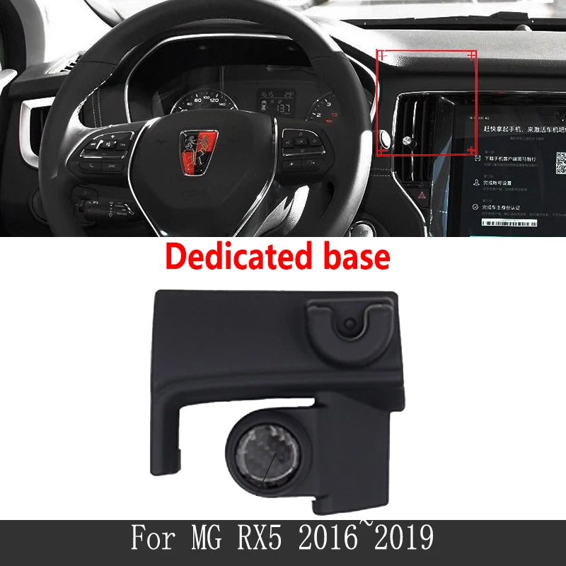 Car Mobile Phone Holder for MG RX5 2016 2017 2018 2019 Telephone Wireless Charging Bracket Air Vent Auto Accessories for Iphone