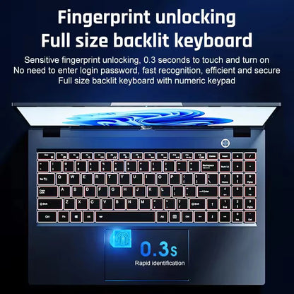 Customized Logo 15.6inch Notebook SO-DIMM DDR4 M.2 SSD Intel Core I5 I7 I9 11th 12th 13th Gen Laptop Computer for Students