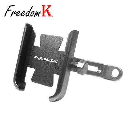 Motorcycle Phone Holder Accessories FIT For  NAMX 155 125 150 N-MAX NMAX155 NMAX125 NMAX150 High Quality Aluminum Mobile Stand