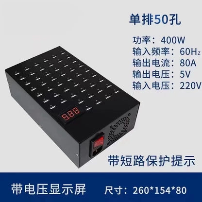30 40 80 50 60 port usb charger Multifunctional USB Charging Station Dock 80A 5V 400W Universal Mobile Phone Desktop Wall Home