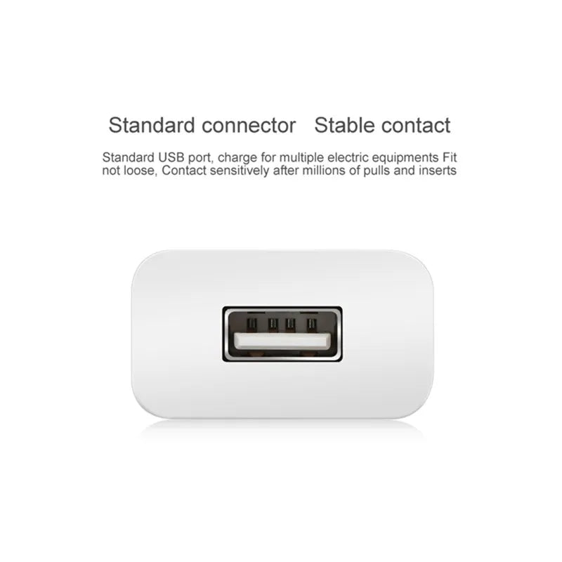 Wall Phone Charger Adapter For Xiaomi A1 A2 lite Redmi Note 4X 4 5A 5 6 7 Pro OPPO A5 A7 A9 F5 F7 Micro USB Phone Charger Cable