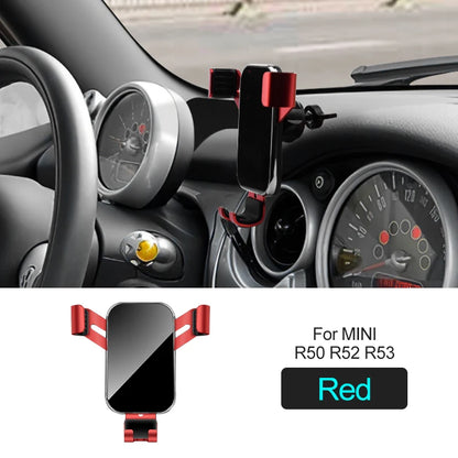 AMBERMILE Car Steering Wheel Mobile Phone Holder for Mini Cooper R50 R52 R53 Accessories Auto Interior Decoration Mount Click