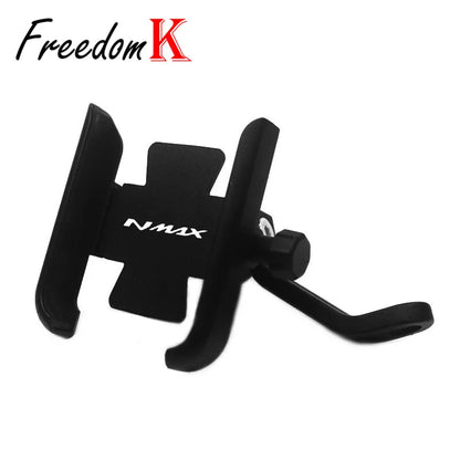 Motorcycle Phone Holder Accessories FIT For  NAMX 155 125 150 N-MAX NMAX155 NMAX125 NMAX150 High Quality Aluminum Mobile Stand