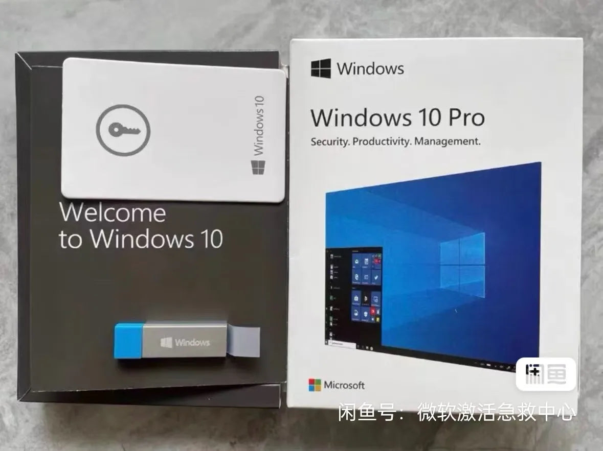High Quality for Windows 10 Pro USB Box Online Activation Multi-Language Fast Delivery 6 Months Warranty