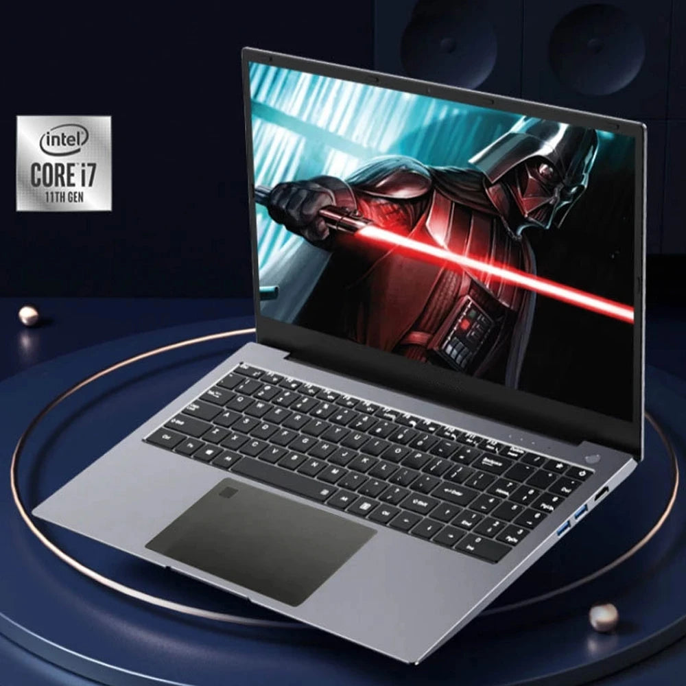 15.6 Inch 12th Gen I7 I5 IPS Gaming Laptop I9 10880H I7 1260P Notebook Computer NVMe Fingerprint Ultrabook Windows11 Laptop