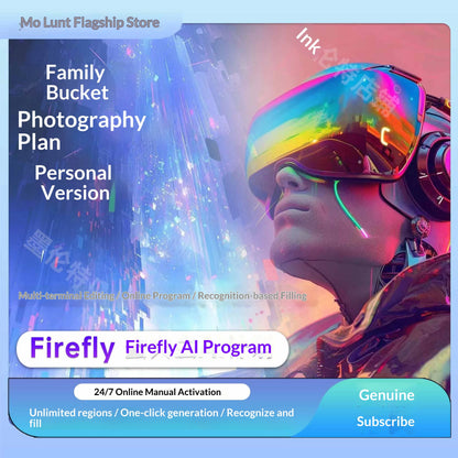 For Adobe All Apps  Barrel 2026 Genuine Activation Annual Fee Ps AI Generation Subscription Win/M12 China