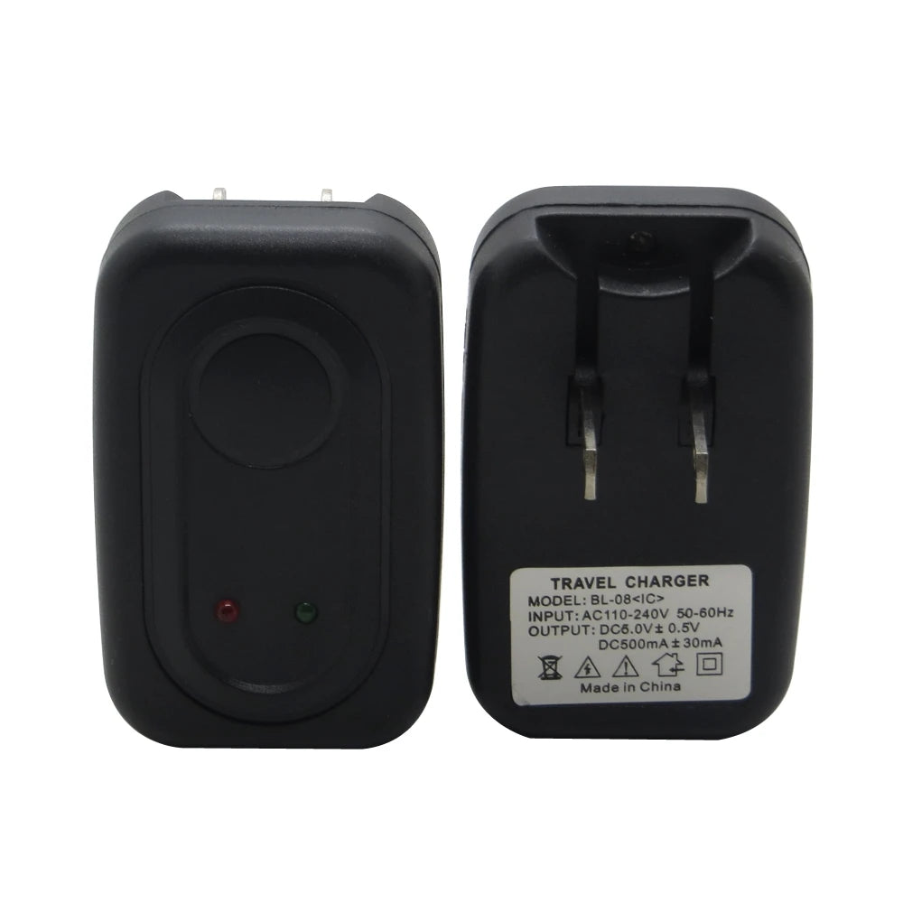 10pcs/lot Foldable 5V/500MA USB AC Wall Charger for Mobile Phone Digital Camera MP3 MP4 PDA US Plug
