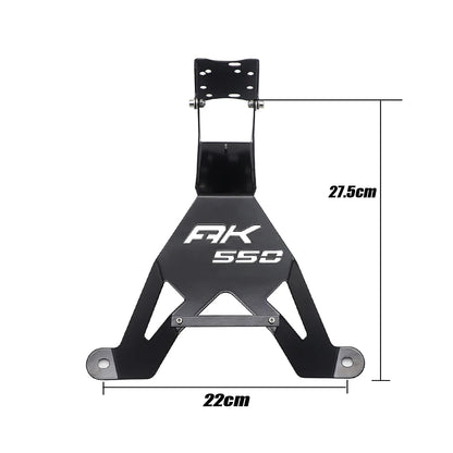 For KYMCO AK550 ak550 AK 550 Motorcycle Accessories Front Mid Navigation Bracket GPS Mobile Phone Charging
