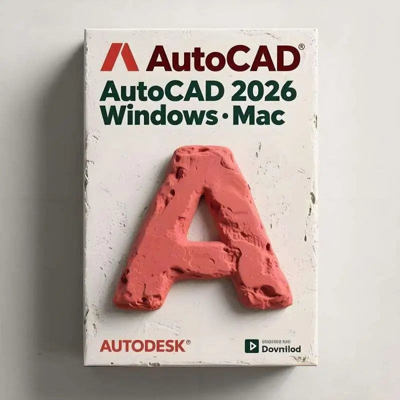 AutoCAD 2025 2026 3 YEAR Digital Activation Code Perpetual Access 64 Bit Online Official Best Value Full Feature Pro Wind Mac