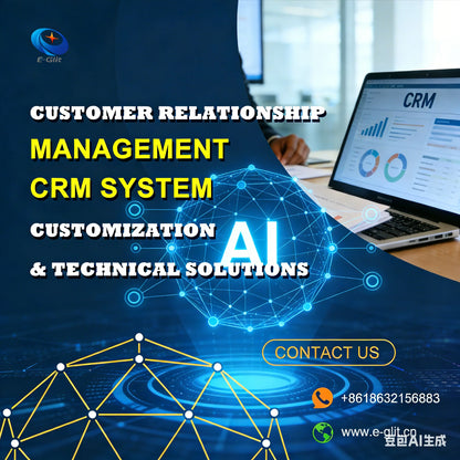 CRM System with Integrated AI Capabilities for Sales Tracking and Customer Relationship Management Linux Compatible in Stock