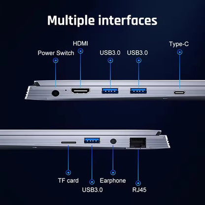 Customized Logo 15.6inch Notebook SO-DIMM DDR4 M.2 SSD Intel Core I5 I7 I9 11th 12th 13th Gen Laptop Computer for Students