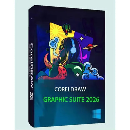 24hours/7 Coreldraw Graphics Suite 2026 Vector Drafting and Design Software Simple Installation Guarantee After-sales Software