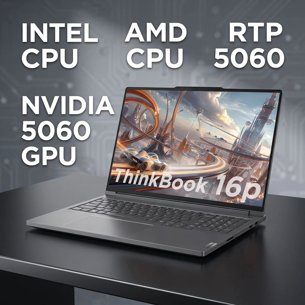 Lenovo for ThinkBook 16P 14th Gen I9 for GeForce RTX 5060 Discrete Graphics 165Hz 3200x2000 Student-oriented Gaming Laptop