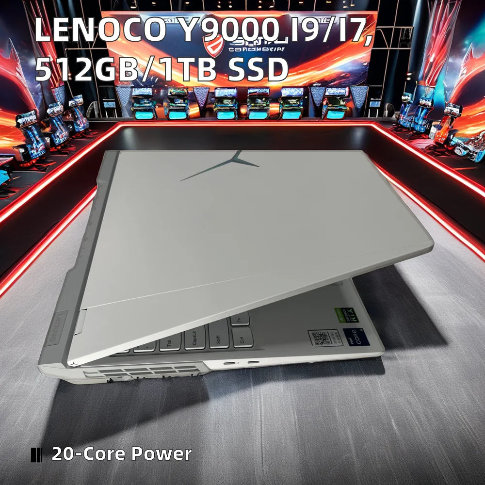 Lenoco Y9000 Advanced Workstation Laptop Core i9/i7 Gaming Dedicated Graphics 12gen 512GB/1TB SSD 20 CPUs Manufactured Intel
