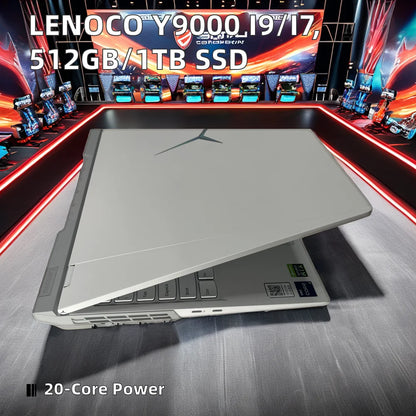 Lenoco Y9000 Advanced Workstation Laptop Core i9/i7 Gaming Dedicated Graphics 12gen 512GB/1TB SSD 20 CPUs Manufactured Intel