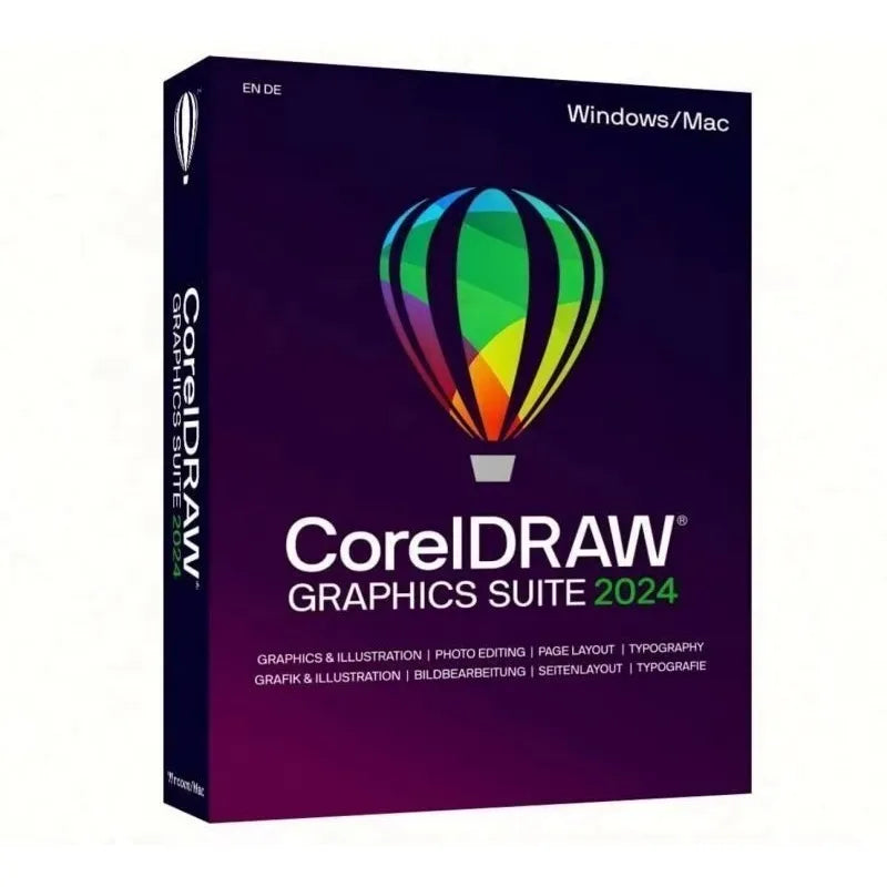 24hours/7 Coreldraw Graphics Suite 2024 Vector Drafting and Design Software Simple Installation Guarantee After-sales Software