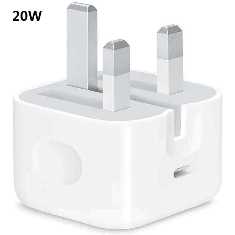 20W/35W/40W Super Charger Set British Standard Wall Charger Support PD Fast Charging Protocol PD/Dual Type-C for iPhone