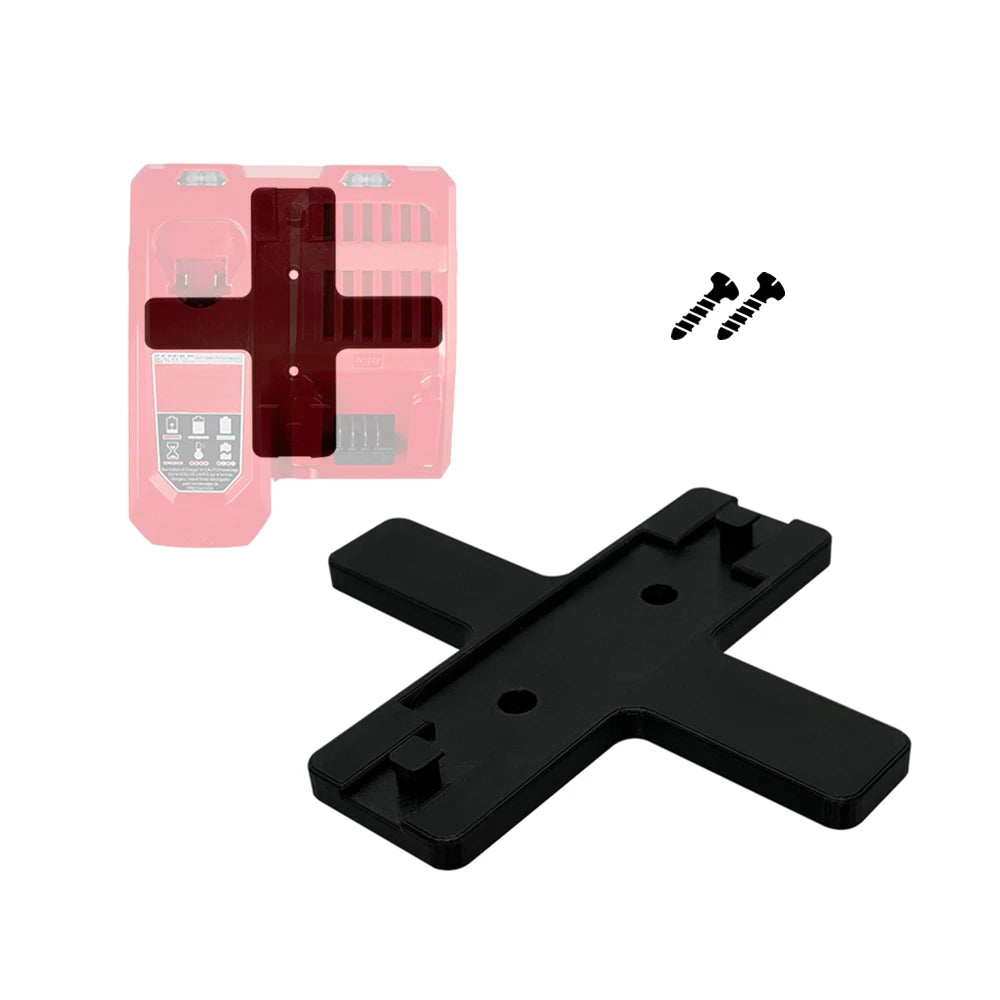 M12 M18 Charger Wall Mount Bracket Power Tool Charging Station Storage Holder Accessories Only Mount Rack Not Charger Included