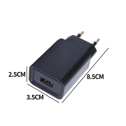 10W USB Fast Charging EU Plug 5V 1A 2A Mobile Phone Charger Power Adapter Travel Smartphone Quick Charge Wall USB Fast Charging