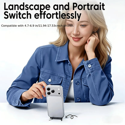 240W USB C Wall Charger with Foldable Stand 2in1 Fast Charging for Phone & Laptop Ergonomic Bracket Holder Stand