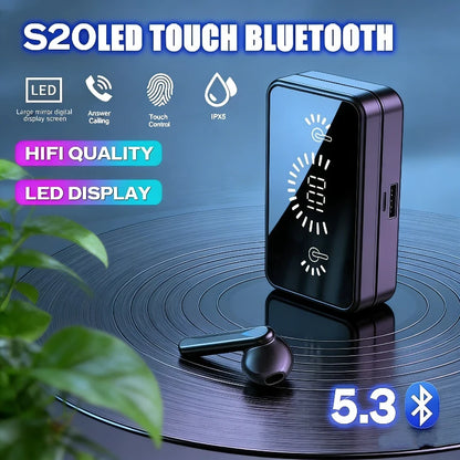 Original S20 Bluetooth Compatible Headphones Stereo Sports Headphones Waterproof Wireless Headphones with Microphone