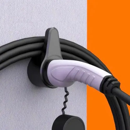 EV Charger Plug Holder Wall Mount Bracket Electric Car Charging Cable Plug Stand Extra Protection Wall Mounted Hanging Hook
