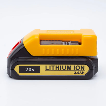 Power Bank Charger For DeWalt 18V Lithium Battery With USB With Type-C for Laptop Mobile Phone Fast Charging(NO Battery)
