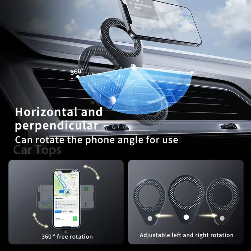 Car Mobile Phone Holder For Kia Forte Kia Cerato Kia K3 2019 2020 2021 Mount MagSafe Bracket Wireless Charger Stand Accessories
