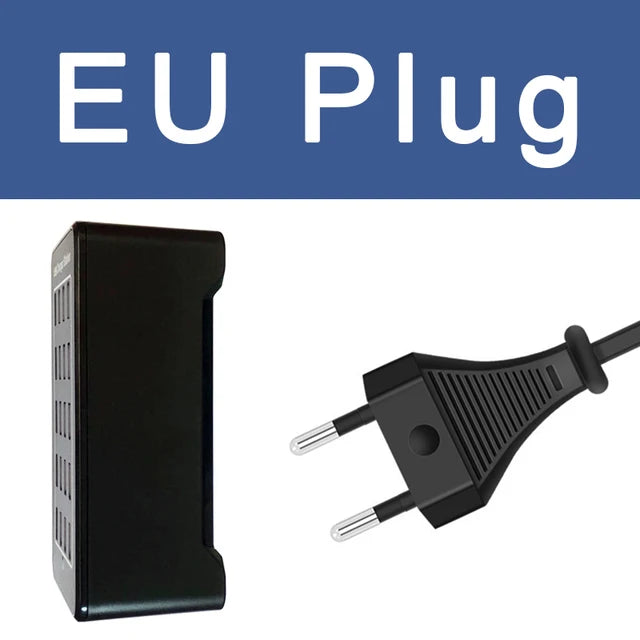 150W USB Charger 10 15 20 25 30 Ports HUB Universal Wall Desktop Fast Charging Station Dock for Mobile Phone Power Adapter