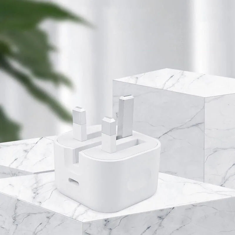 20W/35W/40W Super Charger Set British Standard Wall Charger Support PD Fast Charging Protocol PD/Dual Type-C for iPhone