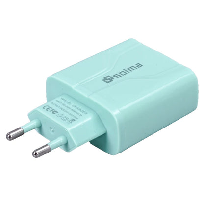 3-Port USB Charger Wall Charger, Multi USB Power Adapter for iPhone, Android Phones, Mobile Phones, Cameras and MP3