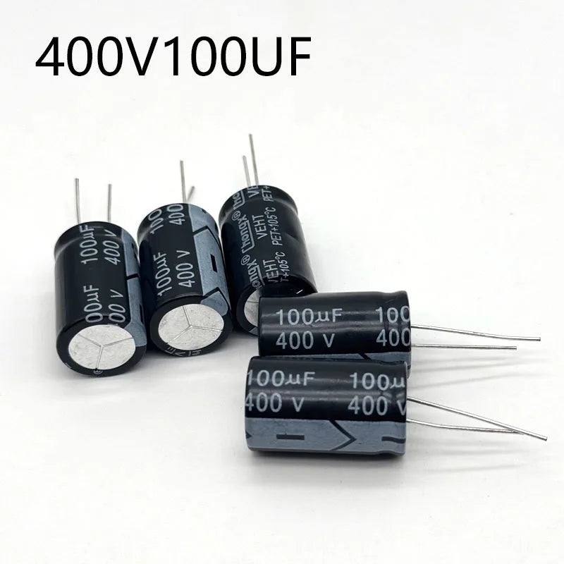 5 pcs/lot 400v100UF Volume 18*30 Electrolytic Capacitors 100uf 400v