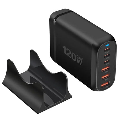 Hot-selling 120W PD Multi-function Charger for Smartphones and Laptops High-power Fast Charging Multi-port PD Wall Charger