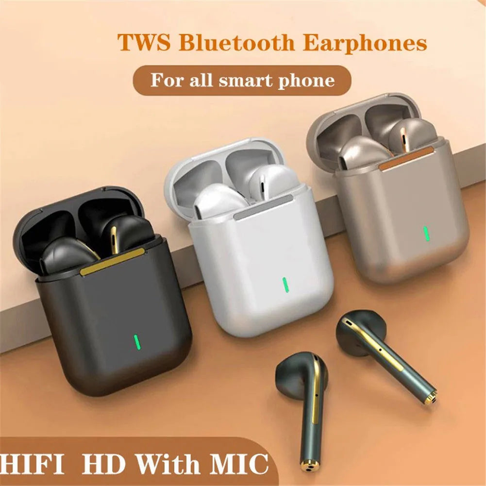 J18 In-Ear Wireless Bluetooth Headphones - Sports Headphones, Waterproof Headphones, With Microphone