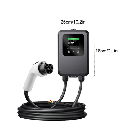 NEW EV Wallbox 5M 7KW 32A Charging Station Car Home EV Wallbox Electric Car EV Wallbox With 5M Cable Charge by card/Charge now