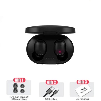 A6S TWS headphones wireless headphones Bluetooth headphones sports stereo Bluetooth headphones are suitable for Android and IOS