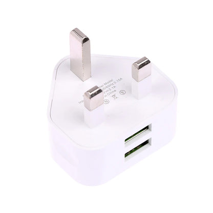 Universal UK Plug 3 Pin Wall Charger Adapter With 1/2 USB Ports Charging Charging Charger