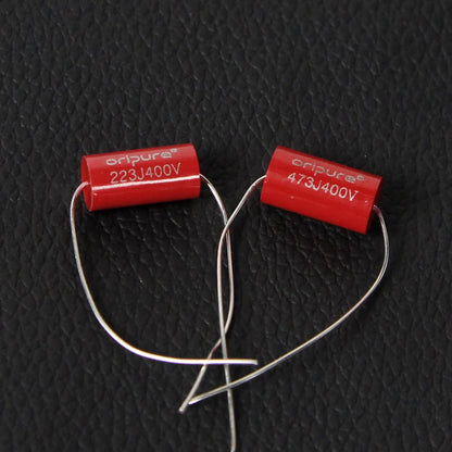 OriPure 8pcs 0.022uf /0.047uf 400V Polypropylene Capacitors MKP Electric Bass Guitar Capacitors