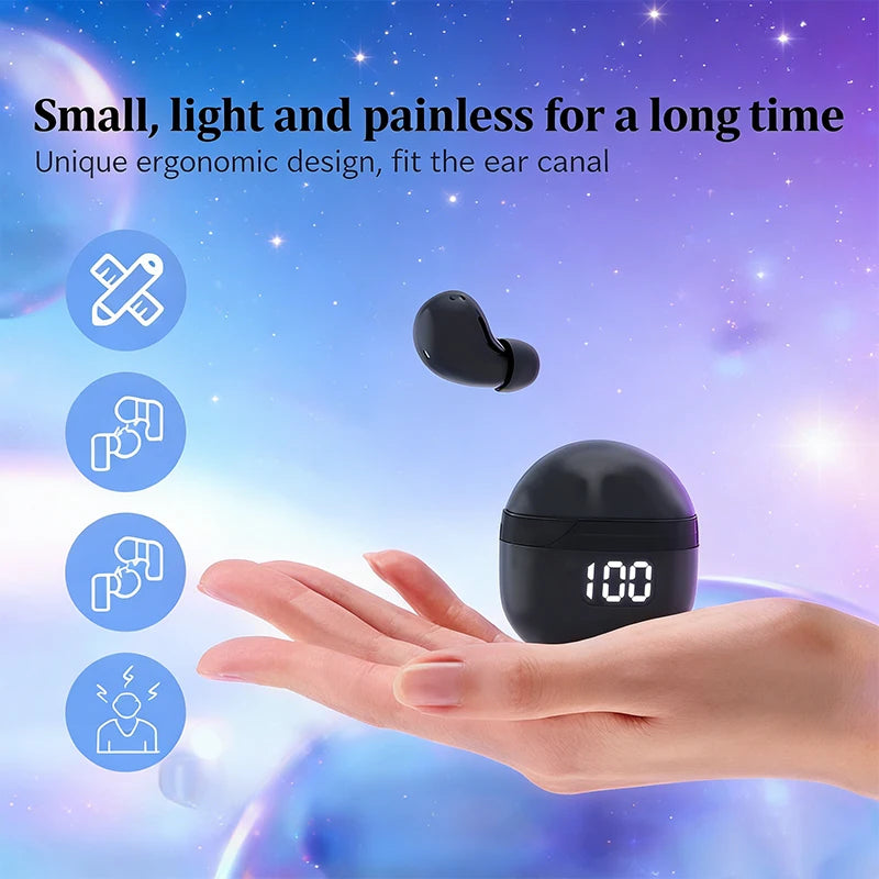 SK18-TWS headphones Wireless headphones Bluetooth headphones Sports LED display Touchable stereo MINI headphones