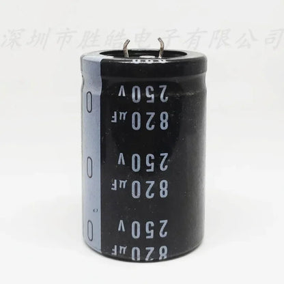 （10PCS） 250V820UF   Volume：30x35mm   250V820UF  Electrolytic Capacitors  High Quality