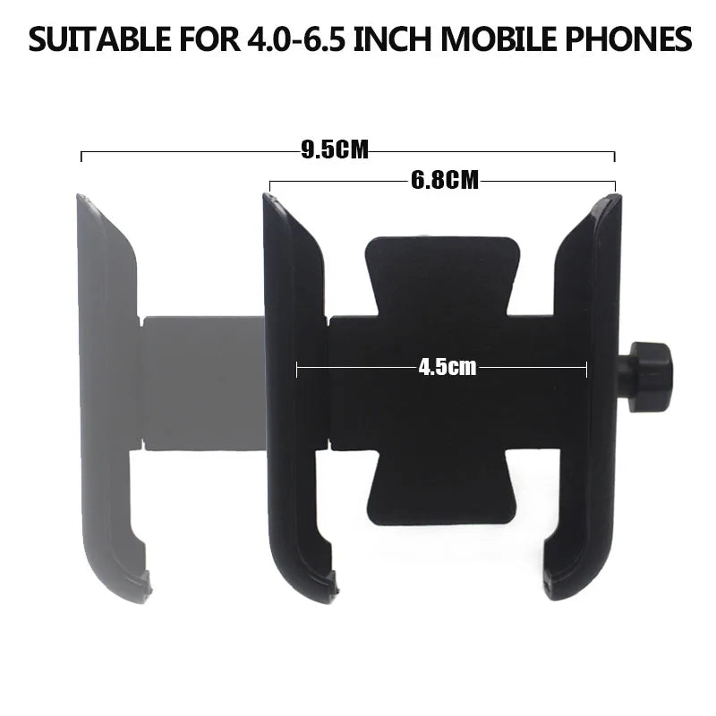 Motorcycle Phone Holder Accessories FIT For  NAMX 155 125 150 N-MAX NMAX155 NMAX125 NMAX150 High Quality Aluminum Mobile Stand
